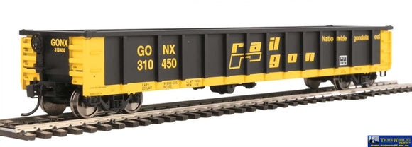 Wal-6280 Walthers-Mainline 53 Railgon Gondola #310450 Ho Scale Rolling Stock