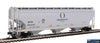 Wal-7731 Walthers-Mainline 60 Nsc 5150 3-Bay Covered Hopper - Ready To Run Ho Scale Rolling Stock