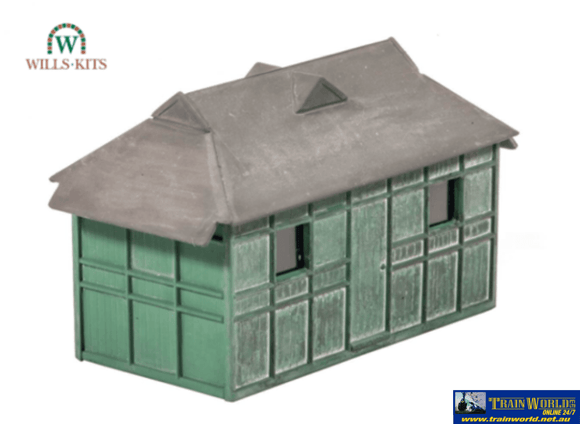 Wil-Ss11 Wills Kits Ss11 Taxi Mens Rest Hut (Footprint: 93Mm X 47Mm) Oo-Scale Structures
