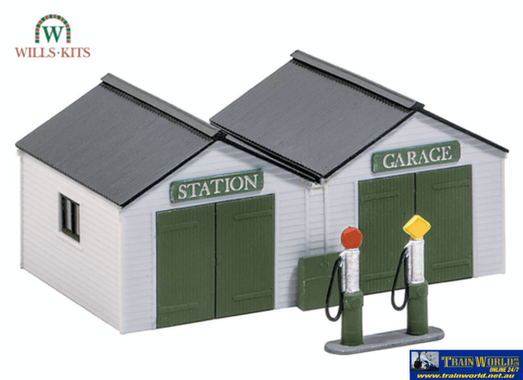 Wil-Ss12 Wills Kits Ss12 Station Garage (Footprint: 114Mm X 84Mm) Oo-Scale Structures