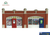 Wil-Ss18 Wills Kits Ss18 Station Forecourt Shops (Footprint: 138Mm X 9Mm) Oo-Scale Structures