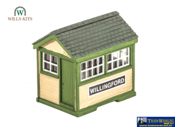 Wil-Ss29 Wills Kits Ss29 Ground Level Signal Box Footprint: 48Mm X 36Mm Oo-Scale Structures