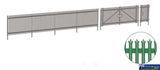 Wil-Ssm316 Wills Kits Ssm316 Modern Palisade Fencing & Gates Length: 1460Mm Oo-Scale Scenery