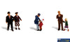 Woo-A1956 Woodland Scenics Young & Old (3-Pack) Ho Scale Figure