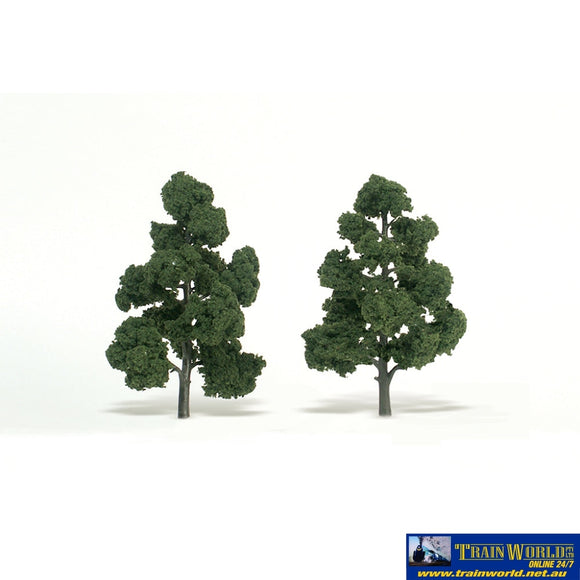 Woo-Tr1518 Woodland Scenics Realistic-Trees Medium-Green (2) 177-203Mm (7-8) Height Scenery