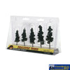 Woo-Tr1560 Woodland Scenics Realistic-Trees Conifer-Green (5) 63.5-114.3Mm (2.5-4) Height Scenery